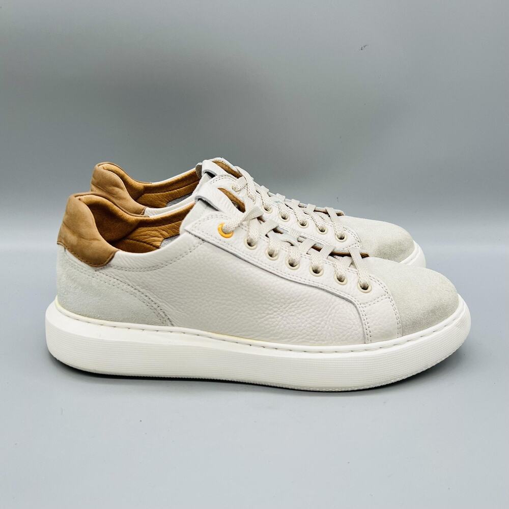Samuel Hubbard Shoes Women 8 Gray Leather Suede Lace Up Walking Sneakers Comfort